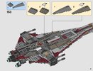 Notice / Instructions de Montage - LEGO - Star Wars - 75186 - The Arrowhead: Page 91