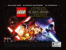 Notice / Instructions de Montage - LEGO - Star Wars - 75186 - The Arrowhead: Page 120