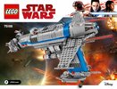 Notice / Instructions de Montage - LEGO - Star Wars - 75188 - Resistance Bomber: Page 1