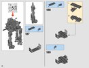 Notice / Instructions de Montage - LEGO - Star Wars - 75189 - First Order Heavy Assault Walker™: Page 86