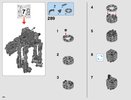 Notice / Instructions de Montage - LEGO - Star Wars - 75189 - First Order Heavy Assault Walker™: Page 124