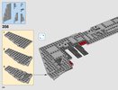 Notice / Instructions de Montage - LEGO - Star Wars - 75190 - First Order Star Destroyer™: Page 222