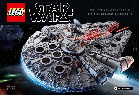 Notice / Instructions de Montage - LEGO - Star Wars - 75192 - Millennium Falcon™: Page 1