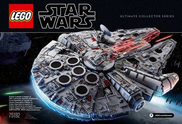 Notice / Instructions de Montage - LEGO - Star Wars - 75192 - Millennium Falcon™: Page 1