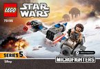 Notice / Instructions de Montage - LEGO - Star Wars - 75195 - Microfighter Ski Speeder™ vs. Quadripode du Premier Ordre™: Page 1