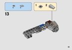 Notice / Instructions de Montage - LEGO - Star Wars - 75195 - Microfighter Ski Speeder™ vs. Quadripode du Premier Ordre™: Page 15