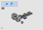 Notice / Instructions de Montage - LEGO - Star Wars - 75195 - Microfighter Ski Speeder™ vs. Quadripode du Premier Ordre™: Page 24