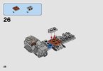 Notice / Instructions de Montage - LEGO - Star Wars - 75195 - Microfighter Ski Speeder™ vs. Quadripode du Premier Ordre™: Page 28