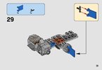 Notice / Instructions de Montage - LEGO - Star Wars - 75195 - Microfighter Ski Speeder™ vs. Quadripode du Premier Ordre™: Page 31