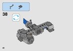 Notice / Instructions de Montage - LEGO - Star Wars - 75195 - Microfighter Ski Speeder™ vs. Quadripode du Premier Ordre™: Page 40