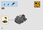 Notice / Instructions de Montage - LEGO - Star Wars - 75195 - Microfighter Ski Speeder™ vs. Quadripode du Premier Ordre™: Page 24