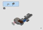 Notice / Instructions de Montage - LEGO - Star Wars - 75195 - Microfighter Ski Speeder™ vs. Quadripode du Premier Ordre™: Page 17