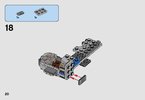 Notice / Instructions de Montage - LEGO - Star Wars - 75195 - Microfighter Ski Speeder™ vs. Quadripode du Premier Ordre™: Page 20