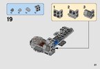 Notice / Instructions de Montage - LEGO - Star Wars - 75195 - Microfighter Ski Speeder™ vs. Quadripode du Premier Ordre™: Page 21