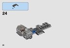 Notice / Instructions de Montage - LEGO - Star Wars - 75195 - Microfighter Ski Speeder™ vs. Quadripode du Premier Ordre™: Page 26