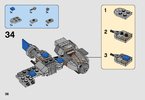 Notice / Instructions de Montage - LEGO - Star Wars - 75195 - Microfighter Ski Speeder™ vs. Quadripode du Premier Ordre™: Page 36