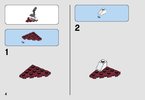 Notice / Instructions de Montage - LEGO - Star Wars - 75195 - Microfighter Ski Speeder™ vs. Quadripode du Premier Ordre™: Page 4