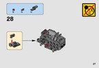 Notice / Instructions de Montage - LEGO - Star Wars - 75195 - Microfighter Ski Speeder™ vs. Quadripode du Premier Ordre™: Page 27