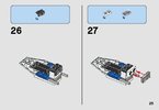 Notice / Instructions de Montage - LEGO - Star Wars - 75196 - Microfighter A-Wing™ vs. Silencer TIE™: Page 25