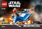 Notice / Instructions de Montage - LEGO - Star Wars - 75196 - Microfighter A-Wing™ vs. Silencer TIE™: Page 1