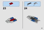 Notice / Instructions de Montage - LEGO - Star Wars - 75196 - Microfighter A-Wing™ vs. Silencer TIE™: Page 23