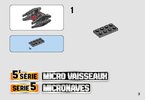 Notice / Instructions de Montage - LEGO - Star Wars - 75196 - Microfighter A-Wing™ vs. Silencer TIE™: Page 3