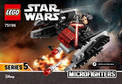 Notice / Instructions de Montage - LEGO - Star Wars - 75196 - Microfighter A-Wing™ vs. Silencer TIE™: Page 1