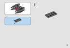 Notice / Instructions de Montage - LEGO - Star Wars - 75196 - Microfighter A-Wing™ vs. Silencer TIE™: Page 3