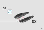 Notice / Instructions de Montage - LEGO - Star Wars - 75196 - Microfighter A-Wing™ vs. Silencer TIE™: Page 27