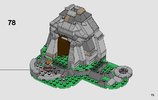 Notice / Instructions de Montage - LEGO - Star Wars - 75200 - Entraînement sur l'île d'Ahch-To™: Page 73