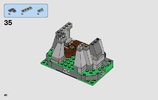 Notice / Instructions de Montage - LEGO - Star Wars - 75200 - Entraînement sur l'île d'Ahch-To™: Page 40