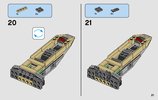 Notice / Instructions de Montage - LEGO - Star Wars - 75204 - Speeder™ des sables: Page 21