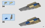 Notice / Instructions de Montage - LEGO - Star Wars - 75204 - Speeder™ des sables: Page 33