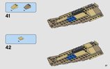 Notice / Instructions de Montage - LEGO - Star Wars - 75204 - Speeder™ des sables: Page 37