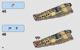 Notice / Instructions de Montage - LEGO - Star Wars - 75204 - Speeder™ des sables: Page 40