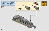 Notice / Instructions de Montage - LEGO - Star Wars - 75204 - Speeder™ des sables: Page 60