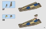 Notice / Instructions de Montage - LEGO - Star Wars - 75204 - Speeder™ des sables: Page 35