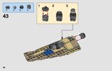 Notice / Instructions de Montage - LEGO - Star Wars - 75204 - Speeder™ des sables: Page 38