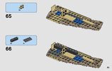 Notice / Instructions de Montage - LEGO - Star Wars - 75204 - Speeder™ des sables: Page 53