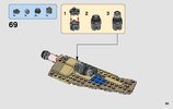 Notice / Instructions de Montage - LEGO - Star Wars - 75204 - Speeder™ des sables: Page 55