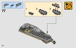 Notice / Instructions de Montage - LEGO - Star Wars - 75204 - Speeder™ des sables: Page 60