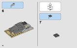 Notice / Instructions de Montage - LEGO - Star Wars - 75204 - Speeder™ des sables: Page 70