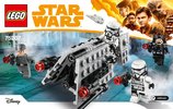 Notice / Instructions de Montage - LEGO - 75207 - Imperial Patrol Battle Pack: Page 1