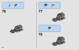 Notice / Instructions de Montage - LEGO - 75209 - Han Solo's Landspeeder™: Page 74