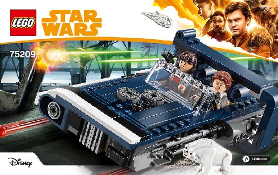 Notice / Instructions de Montage - LEGO - 75209 - Han Solo's Landspeeder™: Page 1