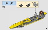 Notice / Instructions de Montage - LEGO - 75214 - Anakin's Jedi Starfighter™: Page 29