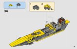 Notice / Instructions de Montage - LEGO - 75214 - Anakin's Jedi Starfighter™: Page 31