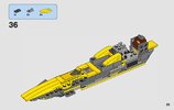 Notice / Instructions de Montage - LEGO - 75214 - Anakin's Jedi Starfighter™: Page 33