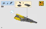 Notice / Instructions de Montage - LEGO - 75214 - Anakin's Jedi Starfighter™: Page 54