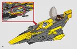 Notice / Instructions de Montage - LEGO - 75214 - Anakin's Jedi Starfighter™: Page 76